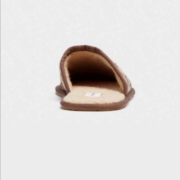 MEN’S COACH KHAKI SIGNATURE SLIPPER/LOGO - Picture 8 of 12